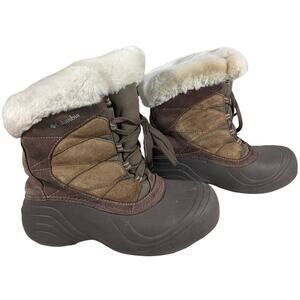 Columbia Sierra Summette Thermolite Brown Winter‎ Boots 9